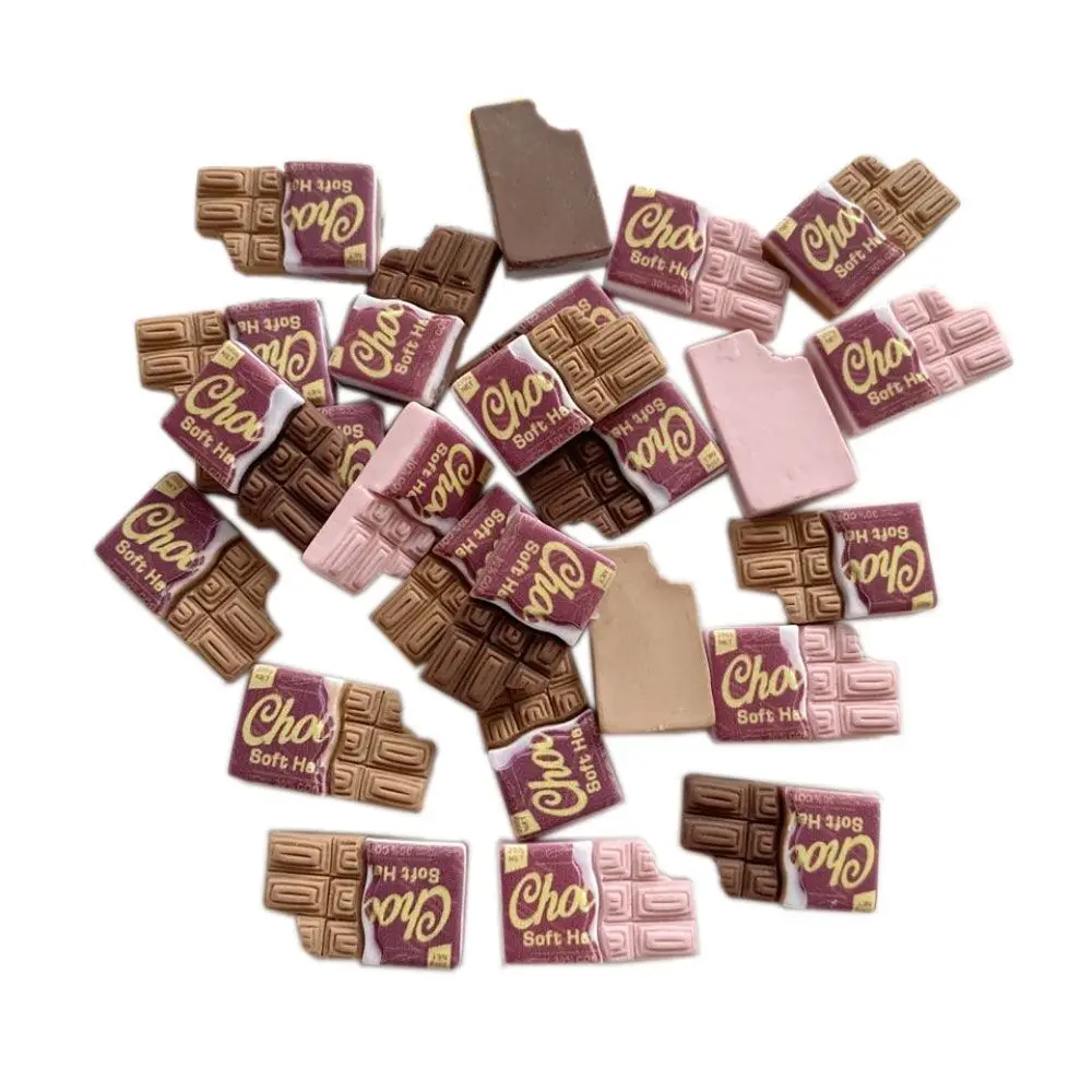 Simulation Chocolate Resin Charms Flatback Candy Cabochon for Jewelry Making Hair Accessories
Simulation Chocolate Resin Charms Flatback Candy Cabochon for Jewelry Making Hair Accessories