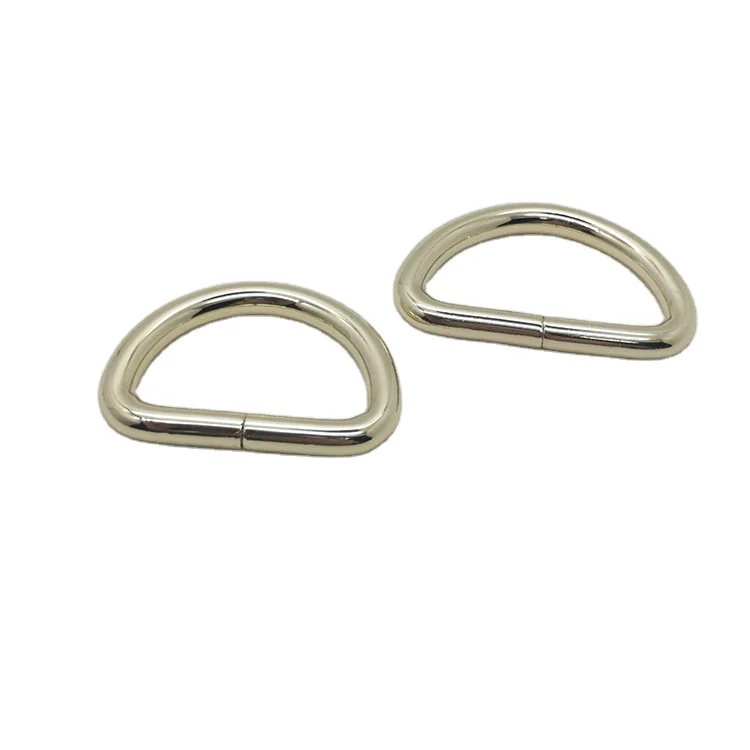 Wholesale Bag Accessories Handle Ring D Custom D-Ring Buckle Gold Metal Rose Gold D Ring for Handbags, Gold,white,black, other color is available.
Wholesale Bag Accessories Handle Ring D Custom D-Ring Buckle Gold Metal Rose Gold D Ring for Handbags, Gold,white,black, other color is available.