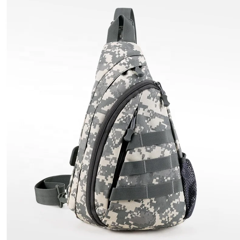 AJOTEQPT Wholesale multifunctional camouflage USB tactical chest bag 
AJOTEQPT Wholesale multifunctional camouflage USB tactical chest bag