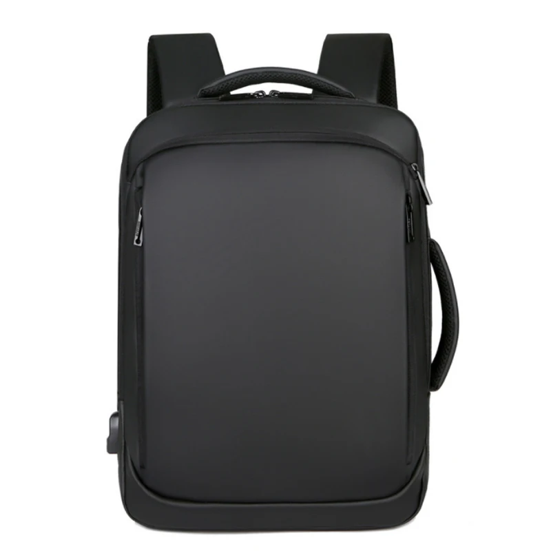 New men's backpack multi-function computer bag 15.6-inch business USB waterproof simple backpack
New men's backpack multi-function computer bag 15.6-inch business USB waterproof simple backpack