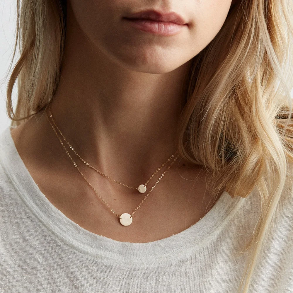 Double Layered Stainless Steel Coins Necklace Trendy Women Gold Plated Jewelry Set 2022 necklace
Double Layered Stainless Steel Coins Necklace Trendy Women Gold Plated Jewelry Set 2022 necklace