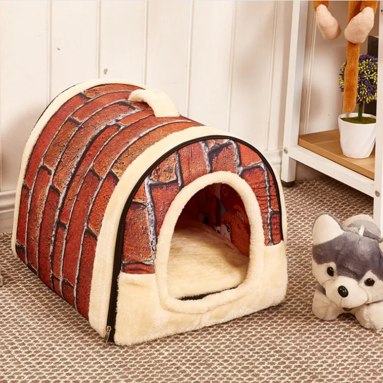 Hot sale pet supplies removable folding keeping warm plush soft comfortable washable cat dog indoor nest house bed, Intage wall tiles, classic brown, dark wave dot, pink wave dot
Hot sale pet supplies removable folding keeping warm plush soft comfortable washable cat dog indoor nest house bed, Intage wall tiles, classic brown, dark wave dot, pink wave dot