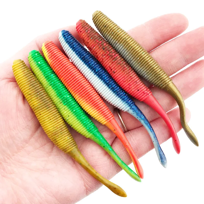 HAWKLURE PVC Soft Worm Silicone soft baits 10cm 5g straight tail double color fishing lure
HAWKLURE PVC Soft Worm Silicone soft baits 10cm 5g straight tail double color fishing lure