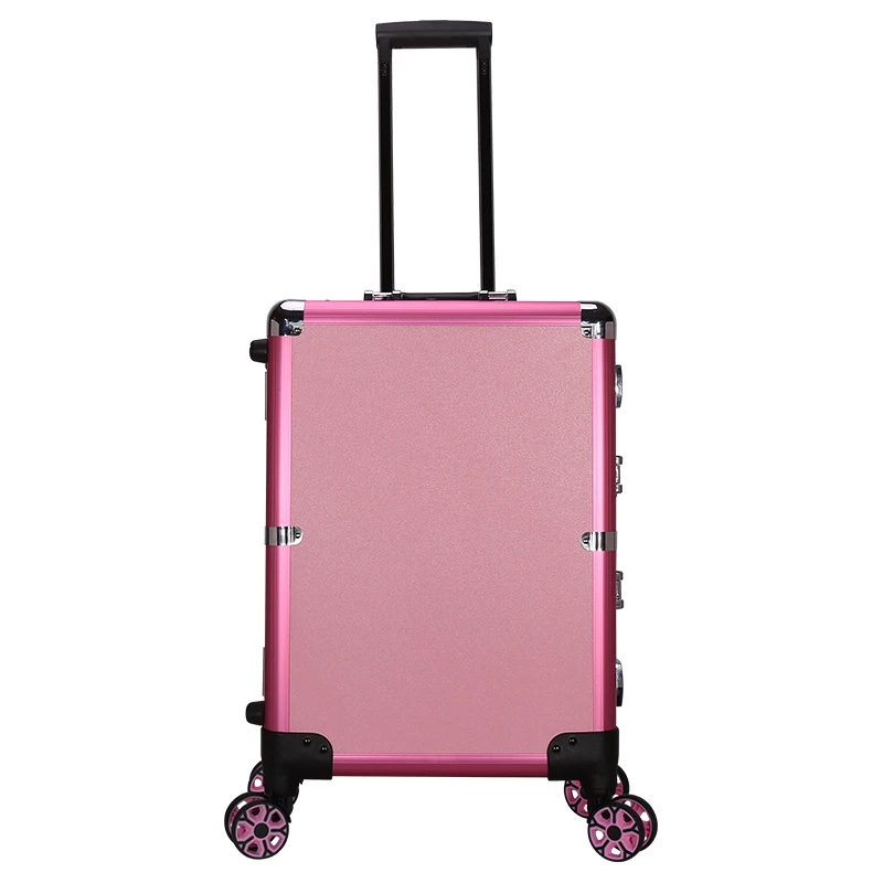 Professional pull rod makeup box with light and large mirror with support beauty nail and makeup box with large capacity travel
Professional pull rod makeup box with light and large mirror with support beauty nail and makeup box with large capacity travel