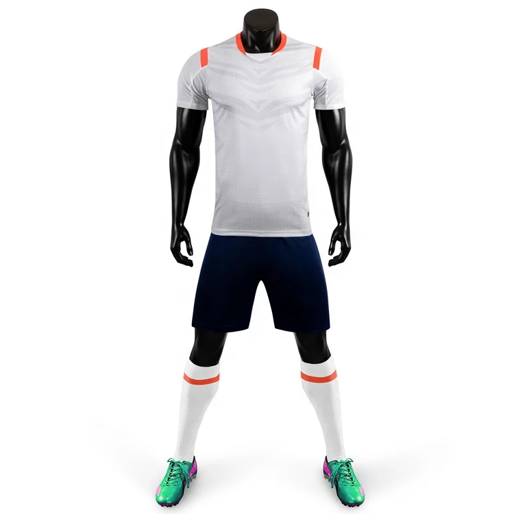 Soccer Wear White Blank Jersey Sets Custom Youth Football Jersey High Quality, Any colors can be made
Soccer Wear White Blank Jersey Sets Custom Youth Football Jersey High Quality, Any colors can be made