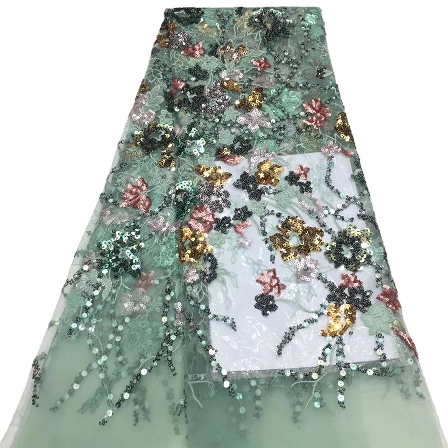 Luxury Sequin Multi Color Embroidery French Lace Sequin Fabric for dress, Muti-color
Luxury Sequin Multi Color Embroidery French Lace Sequin Fabric for dress, Muti-color
