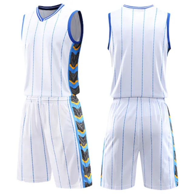 Custom made sublimation mesh training sports shirts and shorts factory price guangzhou basketball jersey
Custom made sublimation mesh training sports shirts and shorts factory price guangzhou basketball jersey