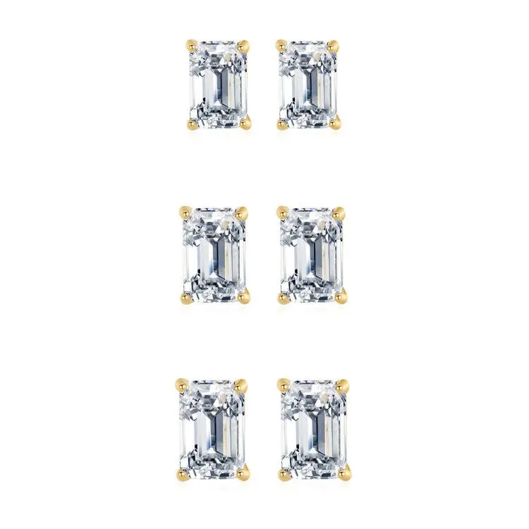 CZCITY Diamond Cutting Popular Girls Stylish Candy 925 Sterling Silver Earrings Silver Gold Plated Zirconia Earrings
CZCITY Diamond Cutting Popular Girls Stylish Candy 925 Sterling Silver Earrings Silver Gold Plated Zirconia Earrings