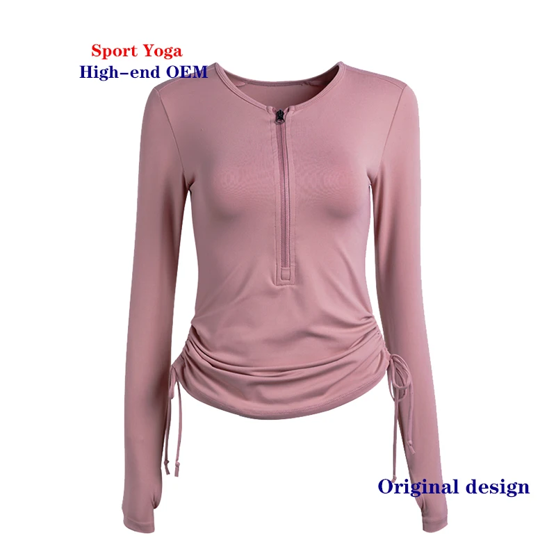 3D Max Stock Fashion Self-cultivation Quick-drying Zipper Fitness Clothes Long Sleeves Drawstring Tops Yoga Sports Suit Clothes, Solod
3D Max Stock Fashion Self-cultivation Quick-drying Zipper Fitness Clothes Long Sleeves Drawstring Tops Yoga Sports Suit Clothes, Solod