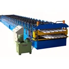 Double Layer Roll Forming Machine rollformers Metal Roofing Corrugated Steel Sheet Wall Panel tile making machine