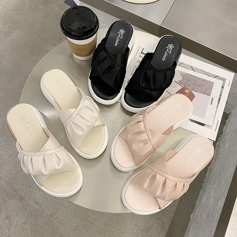 Fashion new arrival 2021 ladies summer outdoors sandals flip flops bow cheap women slippers 
Fashion new arrival 2021 ladies summer outdoors sandals flip flops bow cheap women slippers