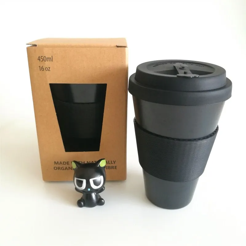 100% natural eco friendly wholesale bamboo fiber reusable coffee cup with lid, Customized
100% natural eco friendly wholesale bamboo fiber reusable coffee cup with lid, Customized