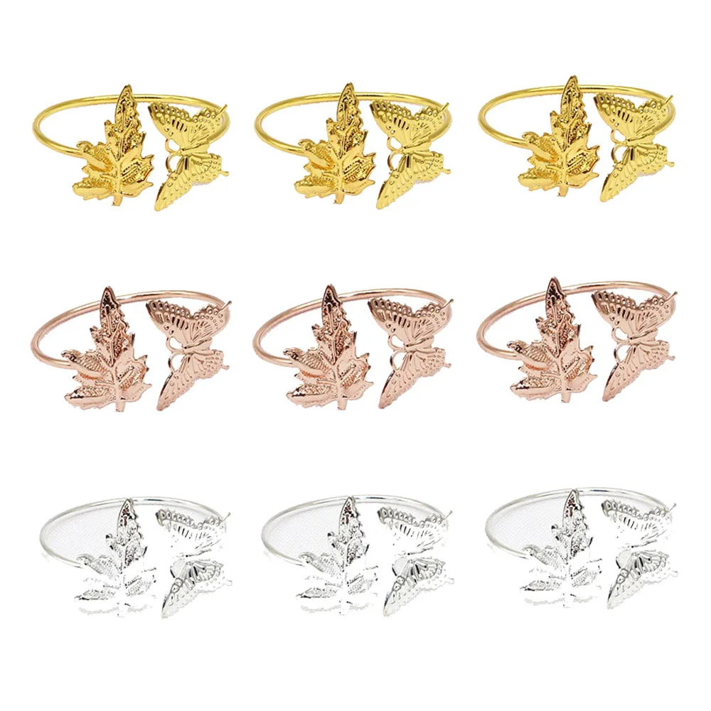 Gold Napkin Rings Metal Napkin Ring Holders for St. Patrick's Day Wedding Party Banquet Christmas Dinner HWM208
Gold Napkin Rings Metal Napkin Ring Holders for St. Patrick's Day Wedding Party Banquet Christmas Dinner HWM208
