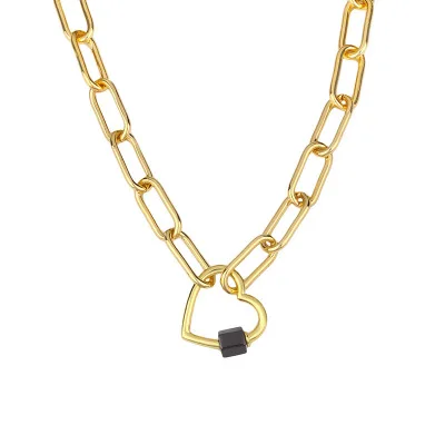Gold Plated Copper paperclip Chain Star Charm Necklaces Micro Insert Zircon Pendant Hiphop Necklaces For Women Fashion Jewelry
Gold Plated Copper paperclip Chain Star Charm Necklaces Micro Insert Zircon Pendant Hiphop Necklaces For Women Fashion Jewelry