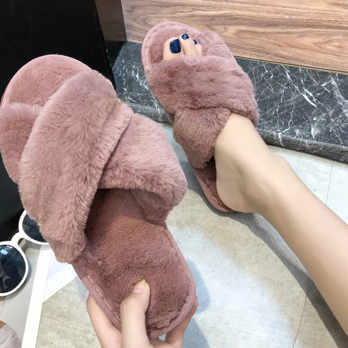 2020 Wholesale Custom China Fuzzy Furry Faux Fur Winter House Indoor Outdoor Open Toe Plush Fluffy Women's Slippers For Ladies
2020 Wholesale Custom China Fuzzy Furry Faux Fur Winter House Indoor Outdoor Open Toe Plush Fluffy Women's Slippers For Ladies