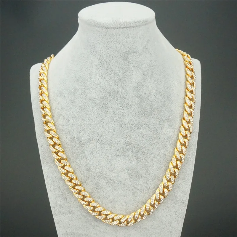 12.5mm Wide Hip Hop Iced Out Jewelry Diamond Cuban Link Chain Cubic Zirconia Full CZ Necklace Gift for Women Men
12.5mm Wide Hip Hop Iced Out Jewelry Diamond Cuban Link Chain Cubic Zirconia Full CZ Necklace Gift for Women Men
