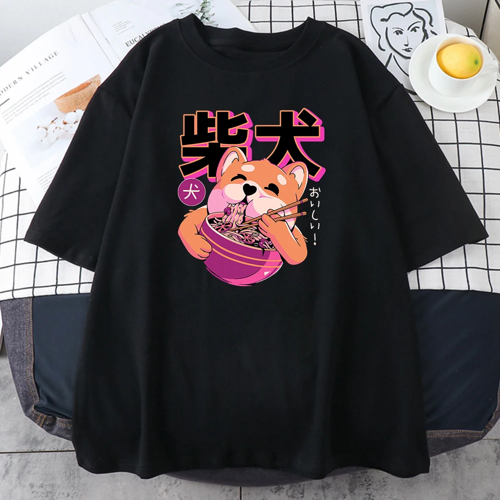 Shiba Inu Eating Noodles Print Male T Shirts Summer Brand Sweat Tee Clothing Hip Hop Black T Shirt Women, Black tee tops
Shiba Inu Eating Noodles Print Male T Shirts Summer Brand Sweat Tee Clothing Hip Hop Black T Shirt Women, Black tee tops