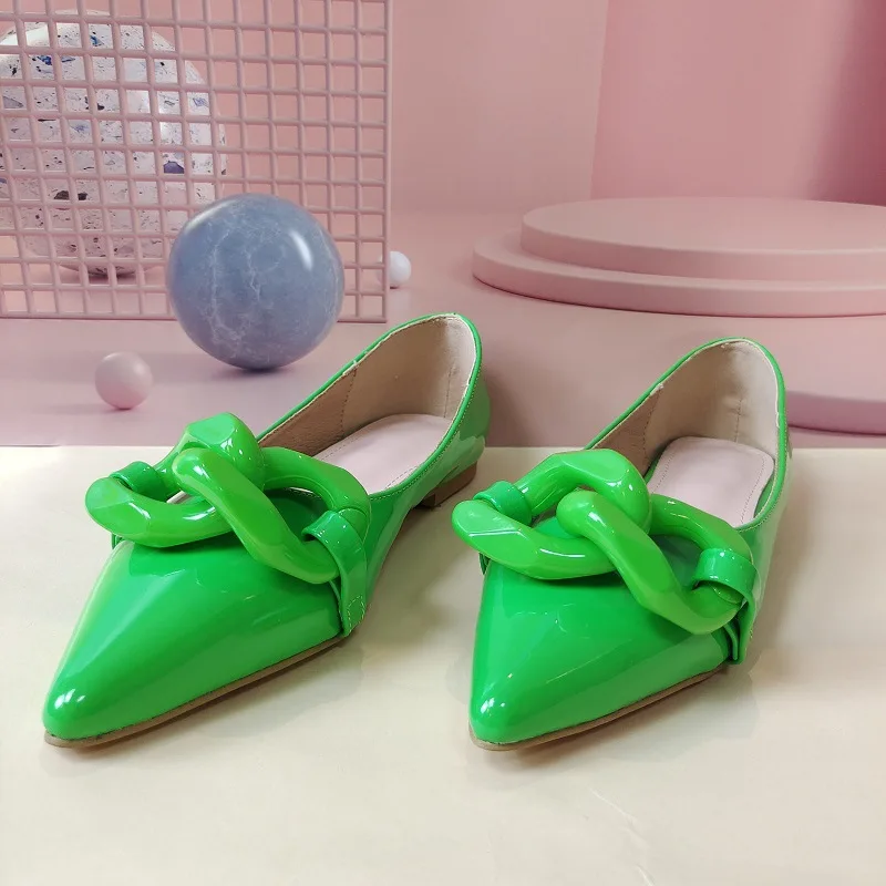 sh12260a Pointed Toe 2022 Design Chain Buckle Flat Shoes Women Slip On Female Ballerina Casual Loafers
sh12260a Pointed Toe 2022 Design Chain Buckle Flat Shoes Women Slip On Female Ballerina Casual Loafers