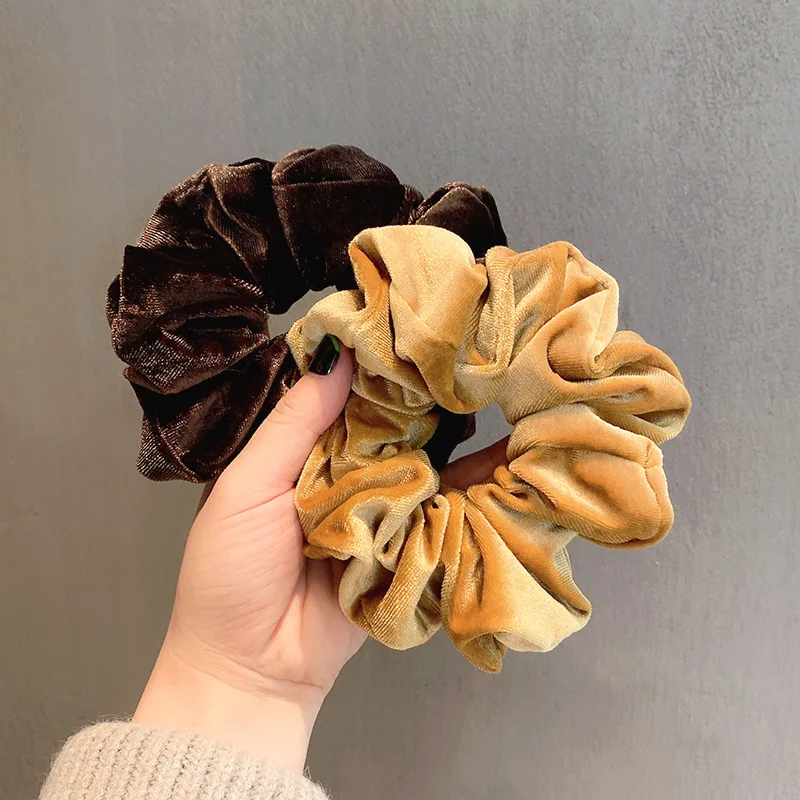 High elasticity wholesale velvet scrunchies fashionable large scrunchies hair scrunchies
High elasticity wholesale velvet scrunchies fashionable large scrunchies hair scrunchies