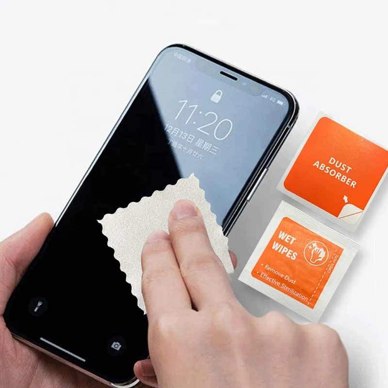 Tempered film auxiliary film kit disinfection alcohol pad cleaning cloth remove dust assist kit for iphone 13 screen protector
Tempered film auxiliary film kit disinfection alcohol pad cleaning cloth remove dust assist kit for iphone 13 screen protector