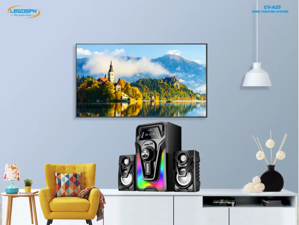 New Design 2.1 home theatre system wireless speaker for computer tv - ANKUX.COM