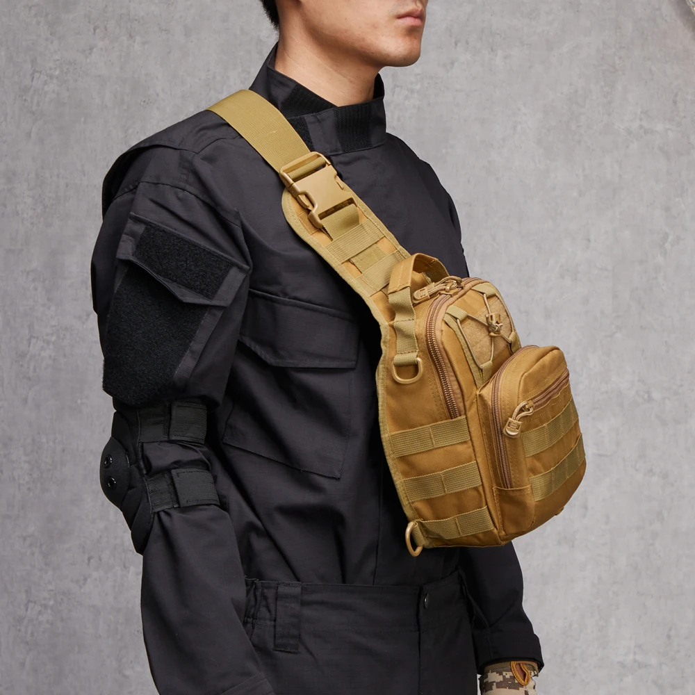 New Outdoor Sports Shoulder Crossbody Bag Men Military Side Sling Bag Tactical Chest Bag
New Outdoor Sports Shoulder Crossbody Bag Men Military Side Sling Bag Tactical Chest Bag