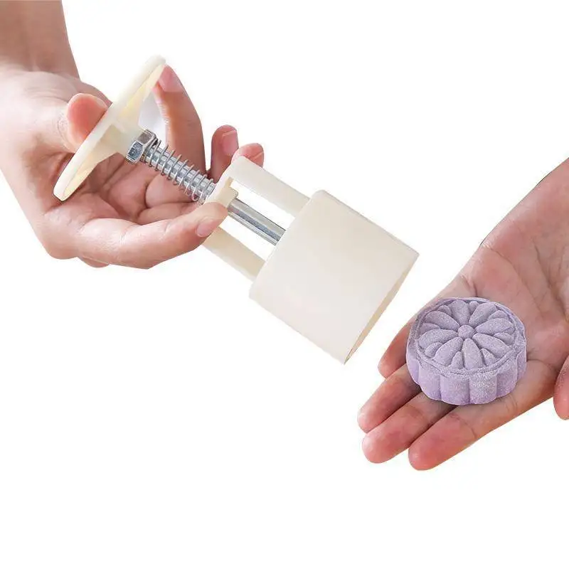 High Quality Food Grade Baking Tool Plastic 3d Handmade Stamp Moon Cake Making Mould Moon Cake Mold Press Diy, White
High Quality Food Grade Baking Tool Plastic 3d Handmade Stamp Moon Cake Making Mould Moon Cake Mold Press Diy, White