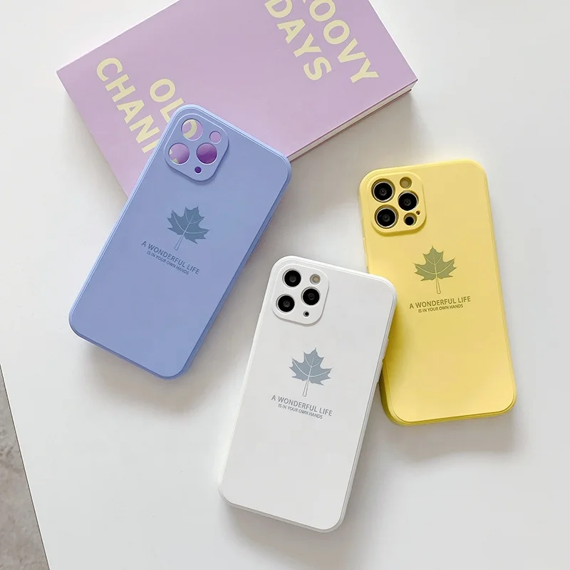 Maple Phone Case 3D Camera Protective Custom Printing Soft TPU Mobile Back Cover for iPhone 11 12, Green, pink, blue, white, yellow
Maple Phone Case 3D Camera Protective Custom Printing Soft TPU Mobile Back Cover for iPhone 11 12, Green, pink, blue, white, yellow