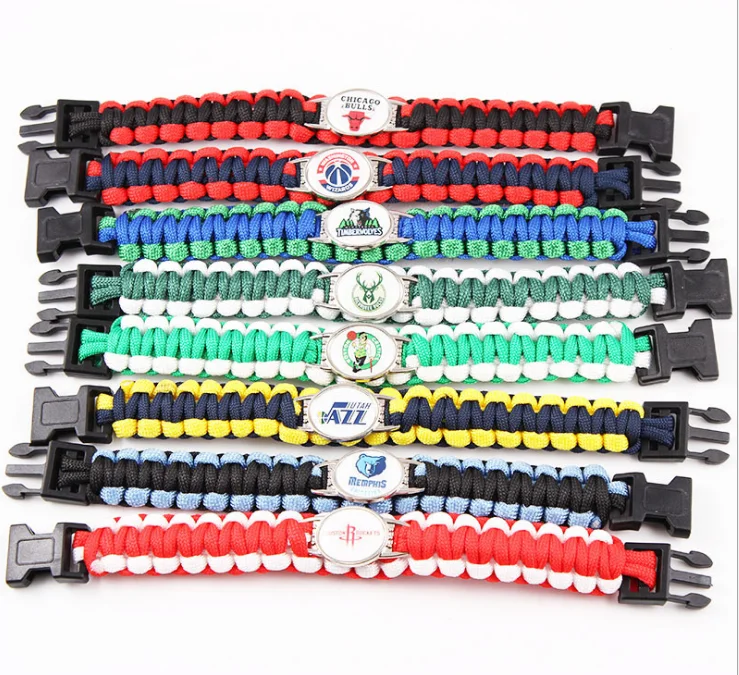 basketball team logo sports bracelets custom logo plate paracord bracelets basketball team survival paracord bracelets
basketball team logo sports bracelets custom logo plate paracord bracelets basketball team survival paracord bracelets