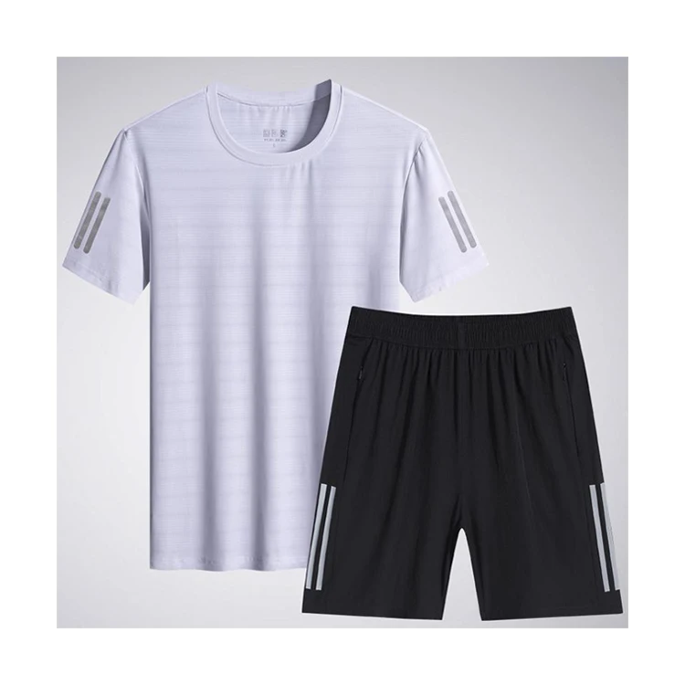 Lunar Blue Ice Silk Thin Short Sleeve Two Piece Loose Fit Clothes Men Sportswear Set men fitness wear men fitness wear sports
Lunar Blue Ice Silk Thin Short Sleeve Two Piece Loose Fit Clothes Men Sportswear Set men fitness wear men fitness wear sports