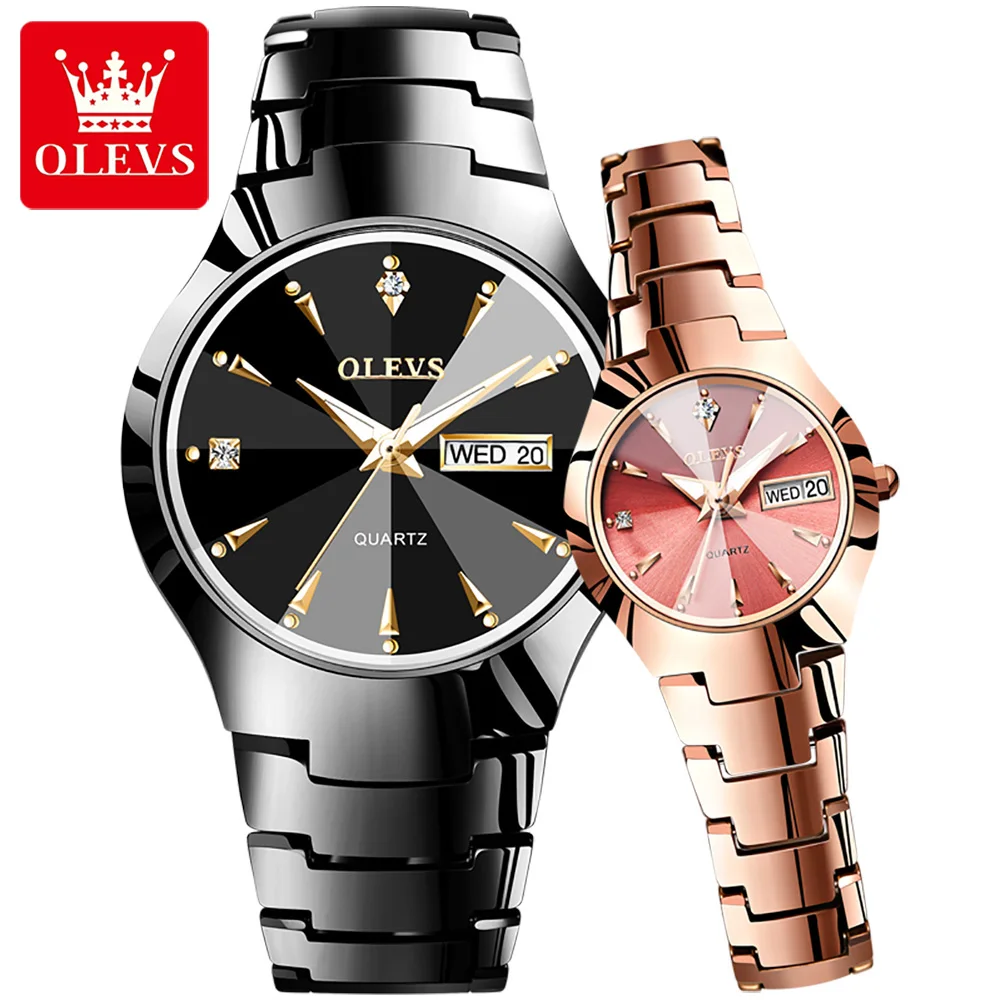 OLEVS 8697 WristWatch Minimalist Diamond Quartz Watch For lovers Steel Belt Alloy Case Date Clock men women wach
OLEVS 8697 WristWatch Minimalist Diamond Quartz Watch For lovers Steel Belt Alloy Case Date Clock men women wach