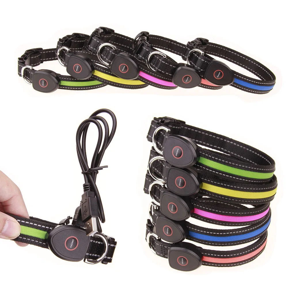 New Arrival Best Dog Training Collar Dog Harness Pet Reflective Cat Collar Led Dog Collar, 6 colors
New Arrival Best Dog Training Collar Dog Harness Pet Reflective Cat Collar Led Dog Collar, 6 colors