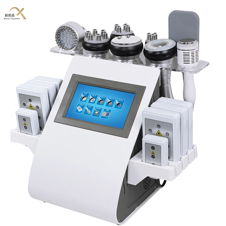 2021 9 in1 hot 40khz ultrasonic cavitation vacuum massage rf fast slimming machine, White grey
2021 9 in1 hot 40khz ultrasonic cavitation vacuum massage rf fast slimming machine, White grey