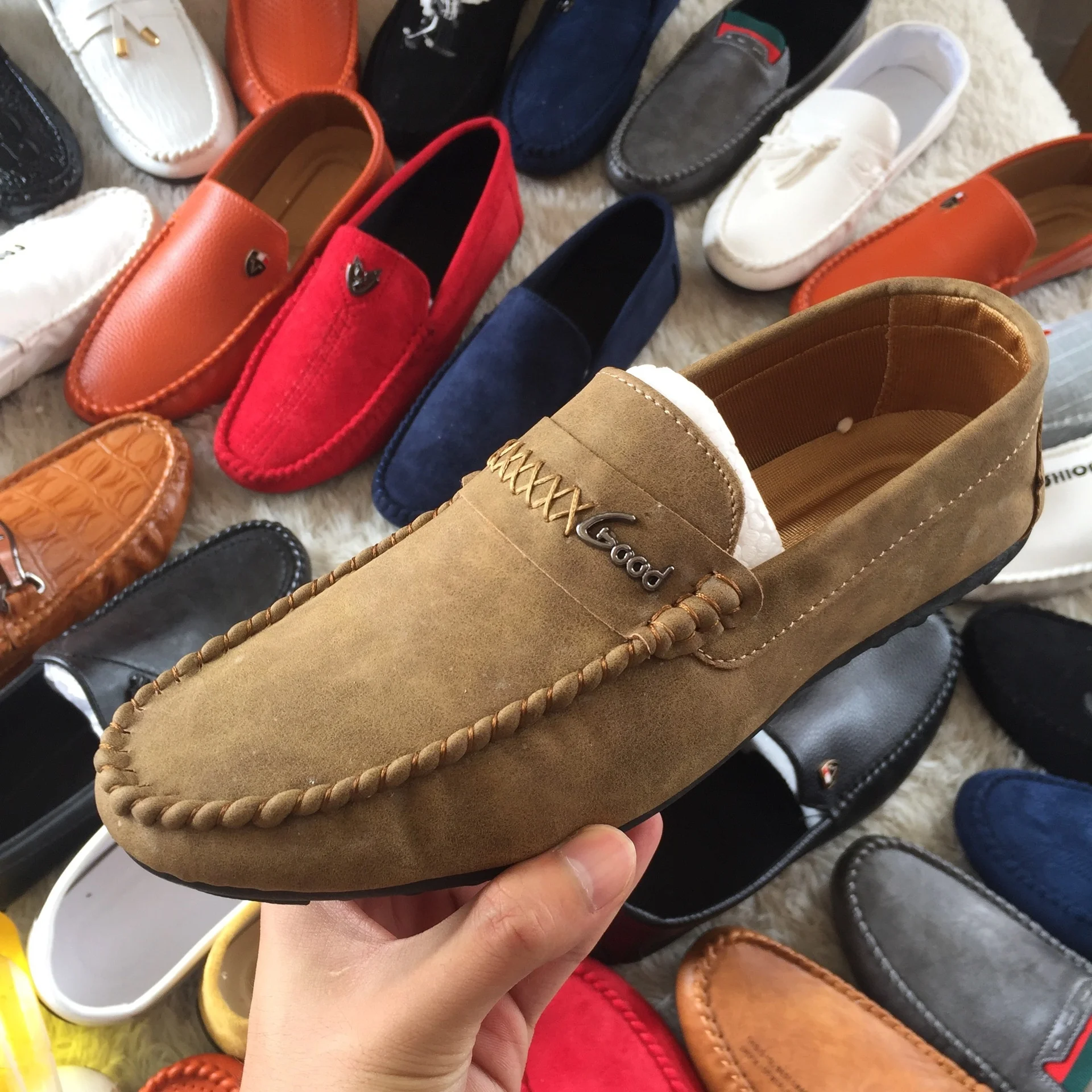 GZY New shoes fashion british style leather casual genuine leather loafers shoes for men, As pictures
GZY New shoes fashion british style leather casual genuine leather loafers shoes for men, As pictures