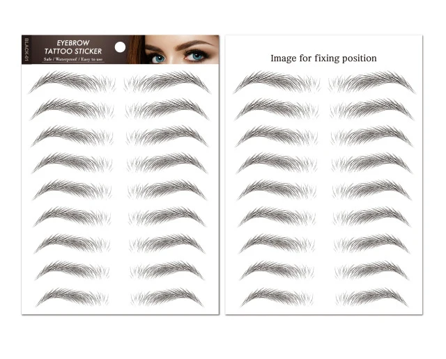 Waterproof eyebrow tattoo stickers long lasting bionic eyebrow stickers
Waterproof eyebrow tattoo stickers long lasting bionic eyebrow stickers
