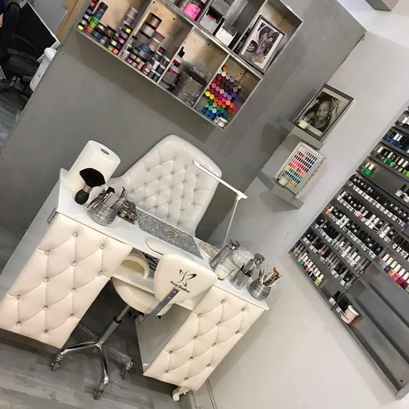 Manicure salon furniture nail technician table nails desk manicure table and chair
Manicure salon furniture nail technician table nails desk manicure table and chair