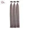 Factory Price Cheap 16-26 inch Human Hair Extensions Straight Nano Ring Hair Extensions