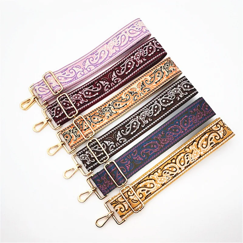 New Adjustable Shoulder Belt Beautiful Print Bag Belt Handbag Accessories Ribbon Bag Strap, Multi-colors
New Adjustable Shoulder Belt Beautiful Print Bag Belt Handbag Accessories Ribbon Bag Strap, Multi-colors