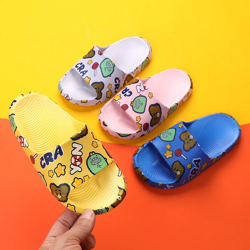 Cheap Price Wholesale Cute Kids Indoor Slippers