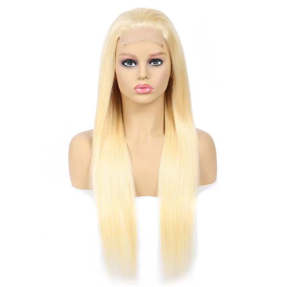 #613 Blonde Human Hair Lace Closure Wig 100% Human Hair Straight Glueless Real Cuticle Aligned Hair Lace Front Wigs
#613 Blonde Human Hair Lace Closure Wig 100% Human Hair Straight Glueless Real Cuticle Aligned Hair Lace Front Wigs