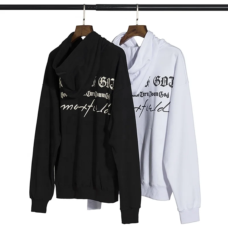 Fear of god letter high quality printing couple hooded sports sweater men and women casual fashion hoodies wholesale
Fear of god letter high quality printing couple hooded sports sweater men and women casual fashion hoodies wholesale