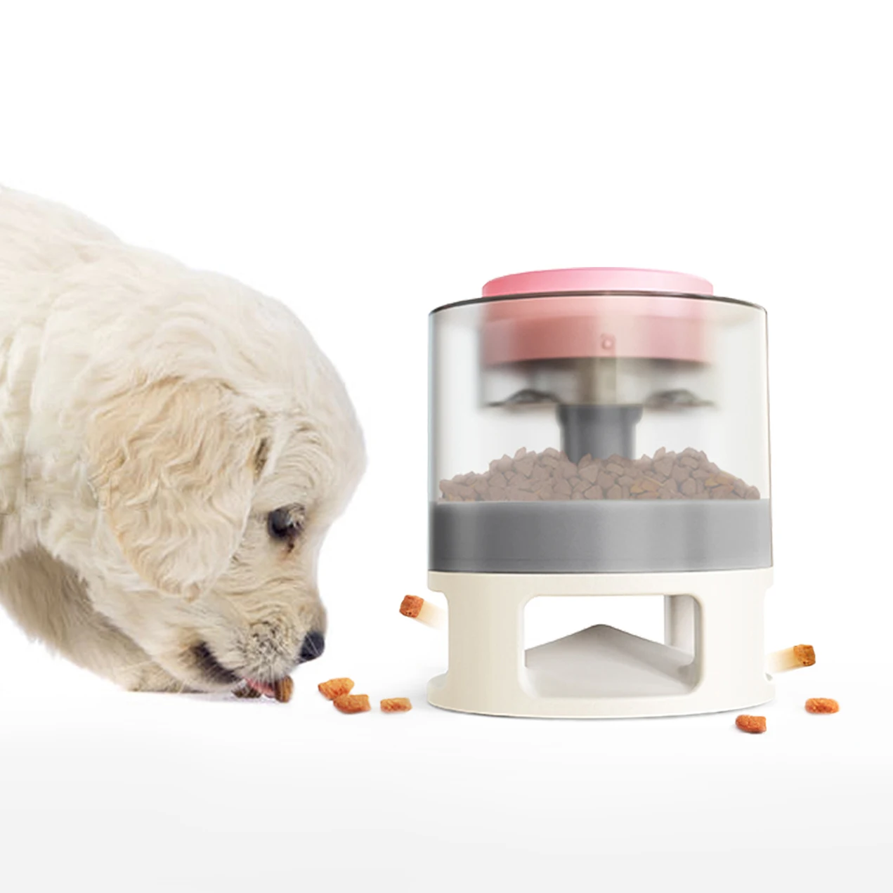Amazon 2021 hot Dog Food Catapult Puzzle Fun Dog Food Round fun feeder interactive dog toy, White/pink/pink-white/yellow/yellow-white
Amazon 2021 hot Dog Food Catapult Puzzle Fun Dog Food Round fun feeder interactive dog toy, White/pink/pink-white/yellow/yellow-white