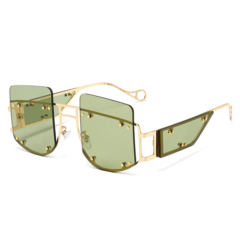 Hot Selling Big Alloy Rivet Frame Women Female Luxury Shades Sunglasses, 6 colors 
Hot Selling Big Alloy Rivet Frame Women Female Luxury Shades Sunglasses, 6 colors