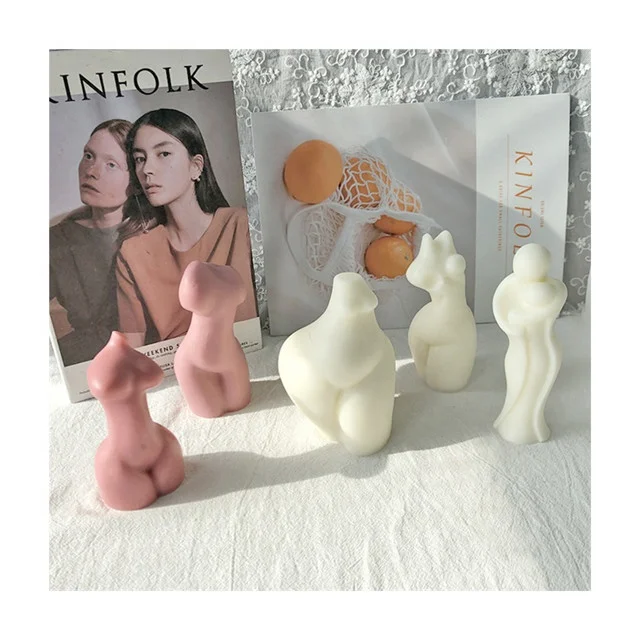 DLW038 Diy Art Body Mold Cute Female Candle Silicone Mold Fragrance Candle Molds For Candle Making Mould, Transparent
DLW038 Diy Art Body Mold Cute Female Candle Silicone Mold Fragrance Candle Molds For Candle Making Mould, Transparent