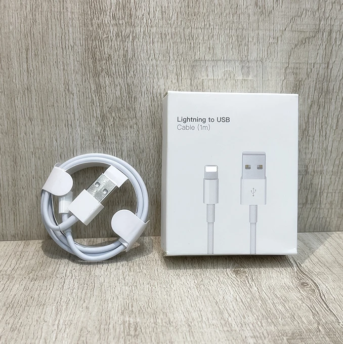 Wholesale for iphone apple foxconn cable phone charger charging usb data cable with packing 1M Original, White
Wholesale for iphone apple foxconn cable phone charger charging usb data cable with packing 1M Original, White