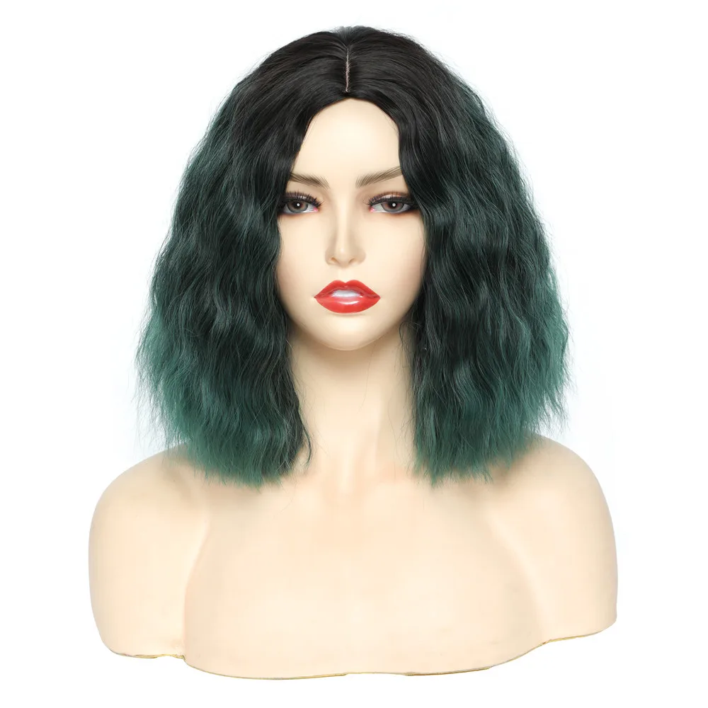 Wigs synthetic hair drop shipping high temperature fiber ombre color wig heat resistance futura fiber wig, Customized colors
Wigs synthetic hair drop shipping high temperature fiber ombre color wig heat resistance futura fiber wig, Customized colors