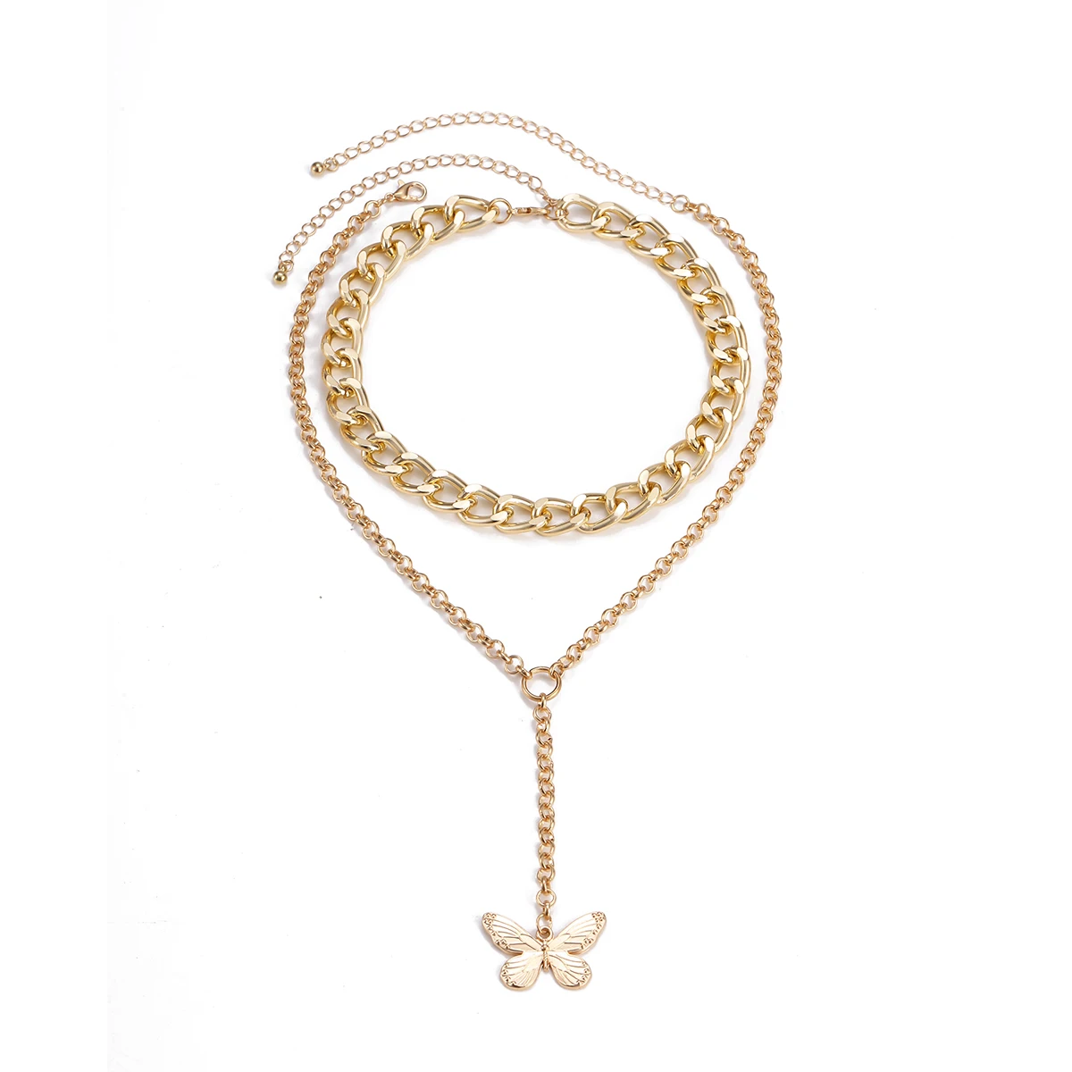 All-match fashion female clavicle necklace retro simple alloy butterfly necklace female
All-match fashion female clavicle necklace retro simple alloy butterfly necklace female