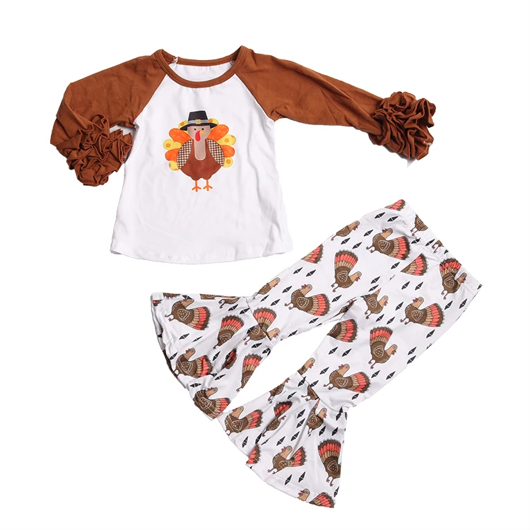 baby girls clothes sets children Turkey printing dress and bell bottoms pants girls Thanksgiving outfits
baby girls clothes sets children Turkey printing dress and bell bottoms pants girls Thanksgiving outfits