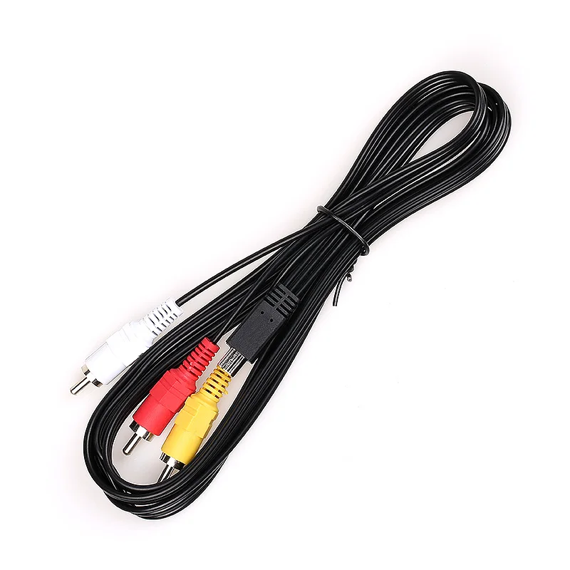 Hongdak 6PIN 3RCA AVC-DC400ST AV Cable Adapter for Canon Camera 1.5M - ANKUX.COM