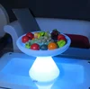 Garden Treasures Led Ice Bucket/led plastic fruit tray/table use plastic fruit plate